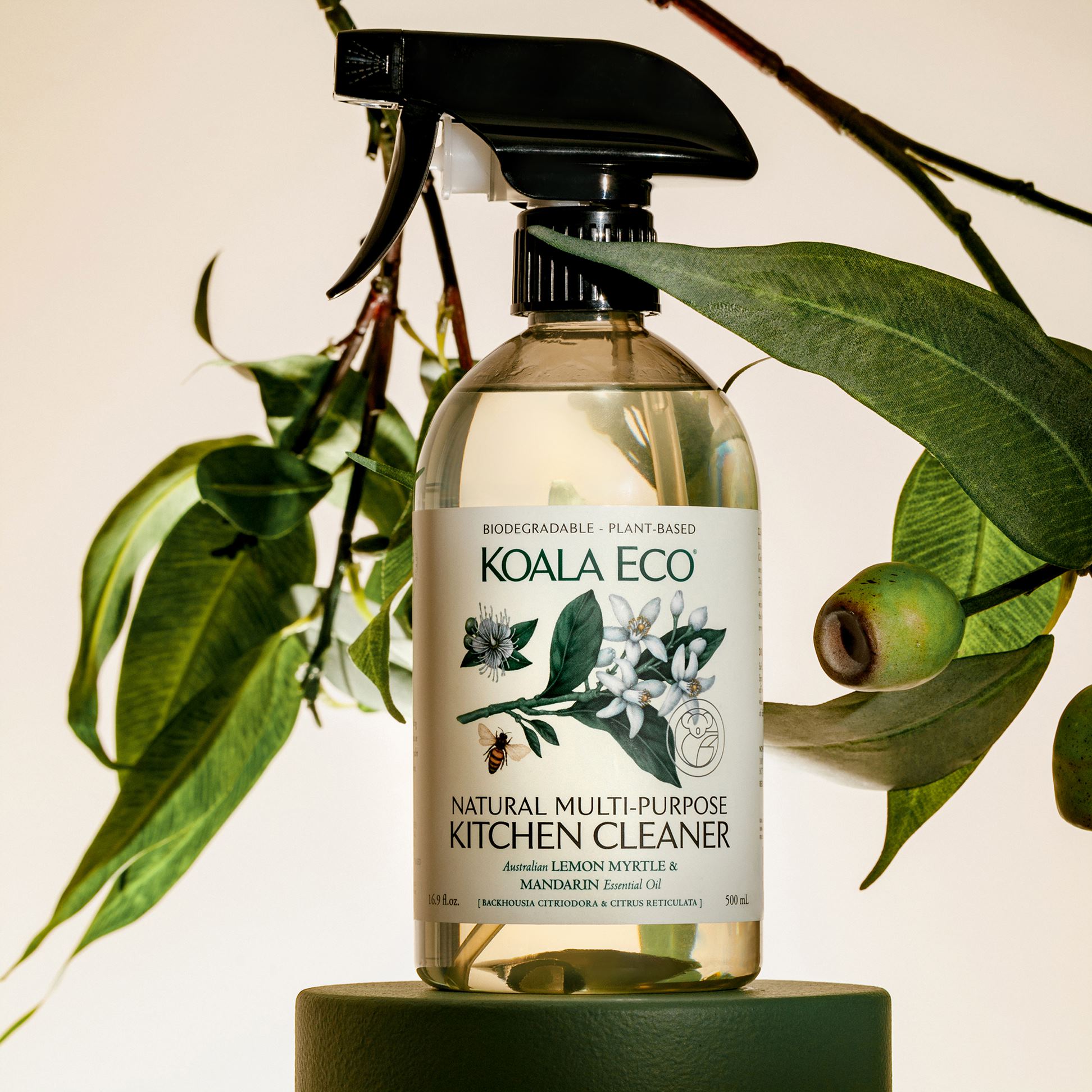 Koala Eco - Natural Dish Soap - Lemon, Myrtle & Mandarin, 16.9fl oz 