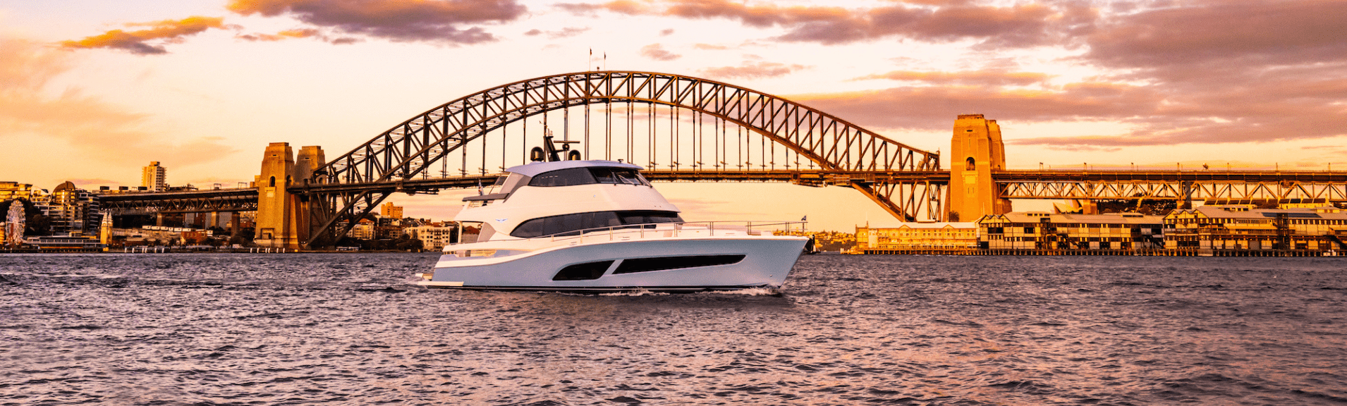Riviera 78 Motor Yacht on Sydney Harbour