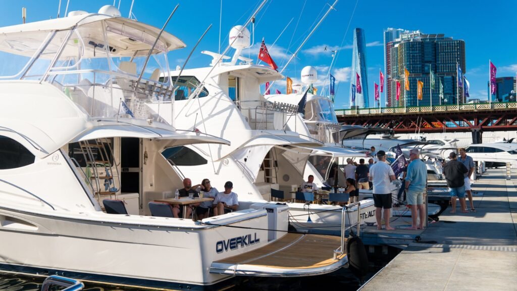 Riviera Motor Yachts Darling Harbour R Marine Sydney Christmas Party