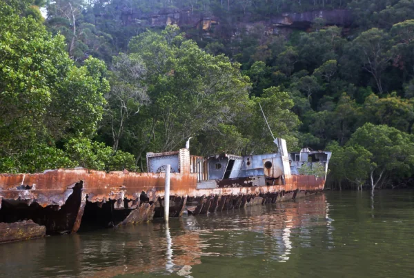 The wreck at Bar Point
